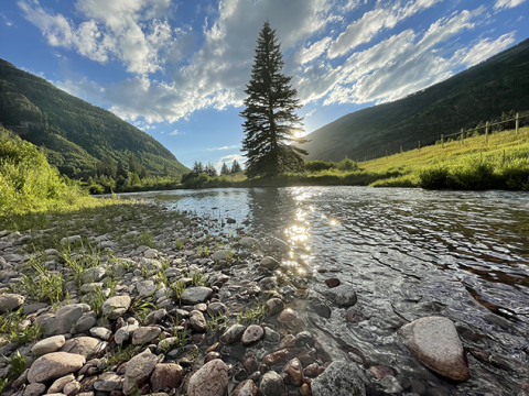 Gore Creek Sunset